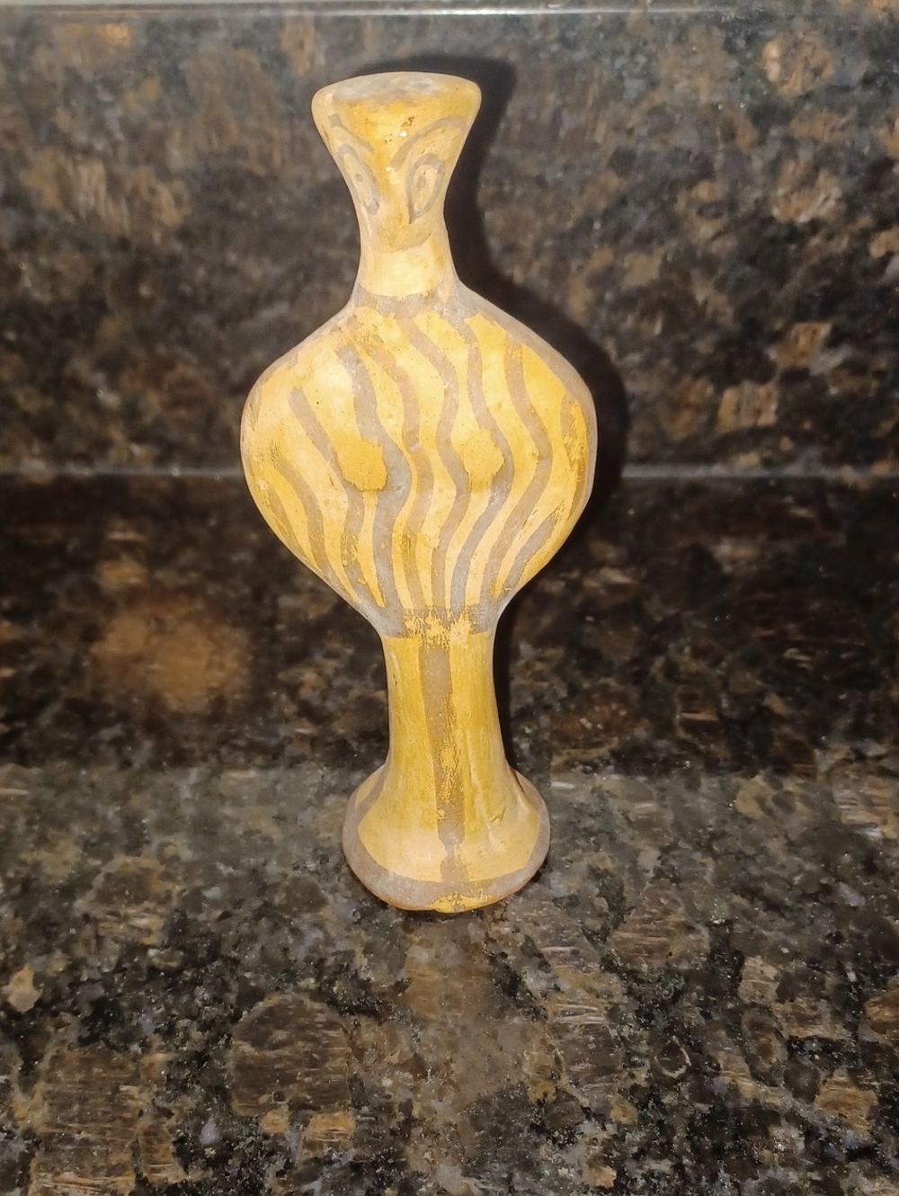 Vintage Mycenaean Phi Figurine 4.5" – Athens Greece Museum Copy 1400 B.C.